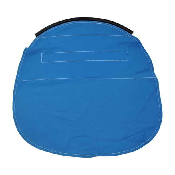 Funda para casco de soldadura con sello de ajuste a presión, protección contra salpicaduras de chispas, envoltura para la cabeza y el cuello. Azul