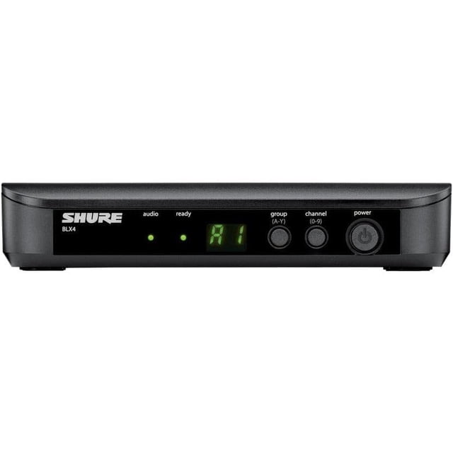 Receptor Inalámbrico Shure Blx4 P/sistemas Inalámbricos Blx Color Negro