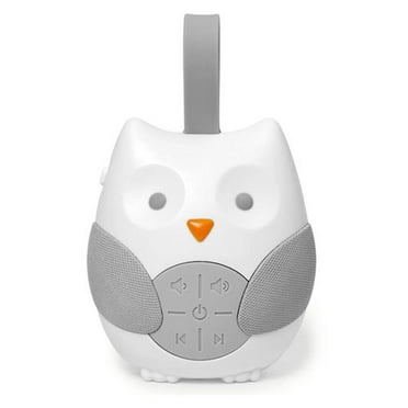 Skip Hop Stroll & Go Portable Baby Sound Machine Owl, White, Age 0 