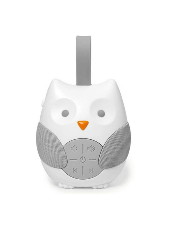 Skip Hop Stroll & Go Portable Baby Soother Owl, White
