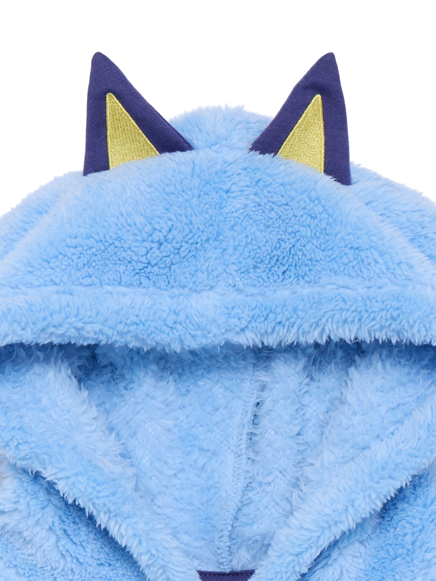 Bluey Toddler Girls Plush Cosplay Hoodie, Sizes 12M-5T