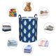 thumbnail image 4 of Fotbe Beautiful King Penguin Pattern Cesto de Ropa con Asas, Cesto Impermeable de Gran Capacidad, Bolsa de Lavado para Dormitorio, Cesto de Ropa con Ruedas y Asas-Small, 4 of 6