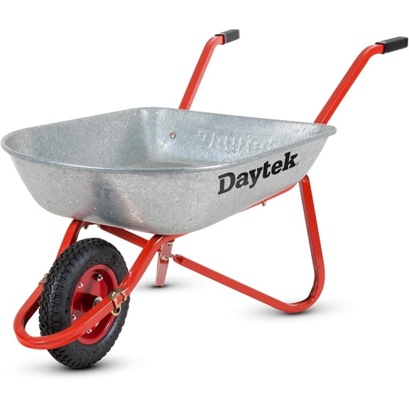 Daytek Galvanized HomeGardener Wheelbarrow