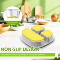 thumbnail image 3 of EASTIN Assiettes pour Enfants en Acier Inoxydable Compartimentées Assiette pour Enfant en Métal Conçue Sécuritaire Polyvalente Assiettes Compartimentées en Acier Inoxydable Réutilisables Assiettes à Succion pour Bébé en Acier Inoxydable Facile à Nettoyer Assiette pour Tout-Petit, 3 of 9