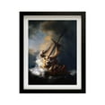 thumbnail image 2 of Rembrandt Christ In The Storm On The Sea Of Galilee Framed Art Print, 2 of 6