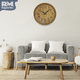 thumbnail image 4 of Reloj Análogo de Pared Plástico Diseño Madera 30 Centímetros dorado Mediano, 4 of 9