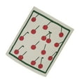 thumbnail image 4 of Kitchen Cleaning Cloth Bowls Washing Towel Dishes Wash Rag Kitchens Tools Household Absorbent Dish Cloths with Lovely Patterns Cherry, 4 of 7