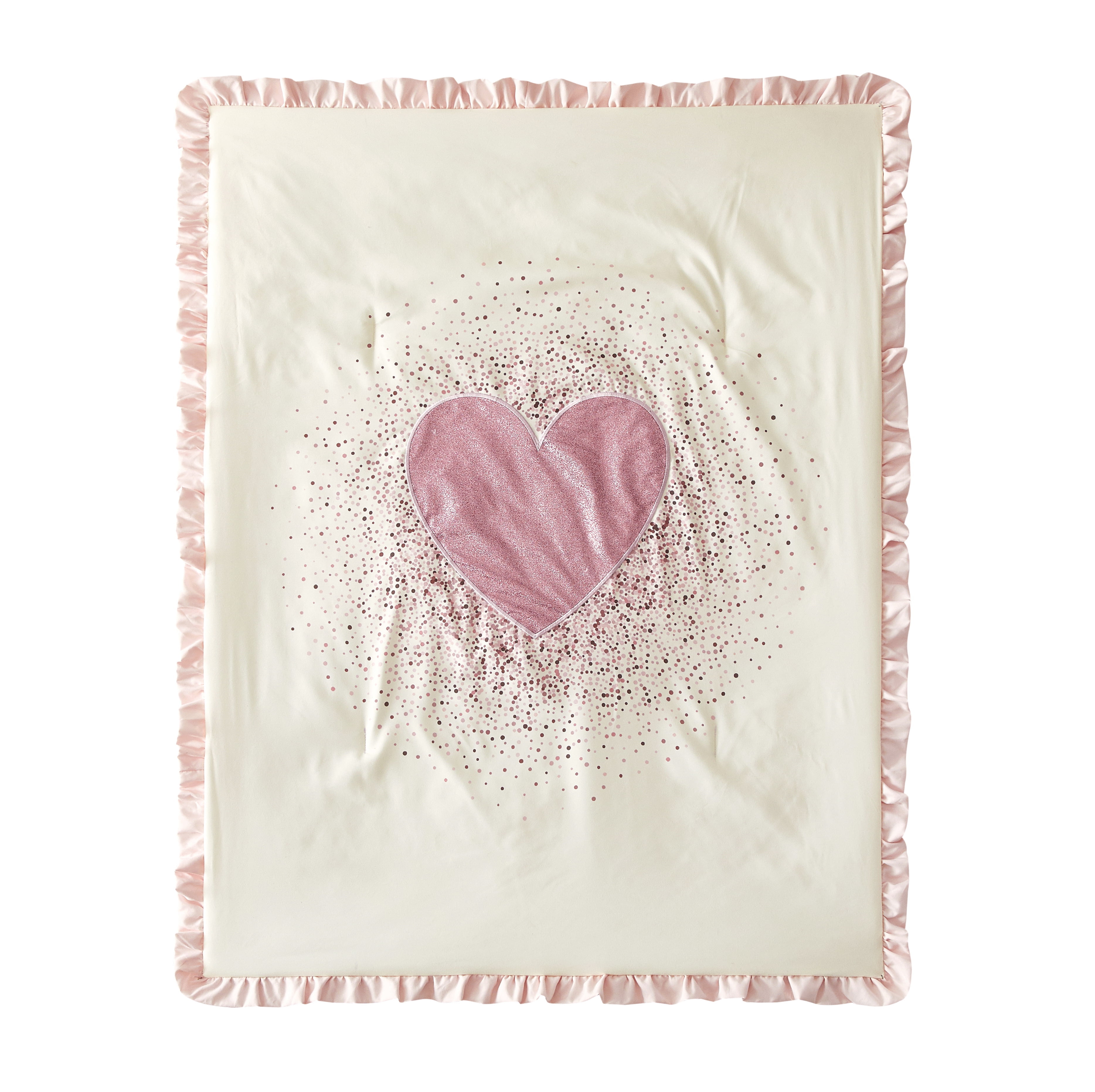 American Kids Sparkle Heart Crib Set