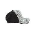 thumbnail image 4 of Top Headwear Pearl And Rhinestone Baseball Cap - Black, 4 of 4