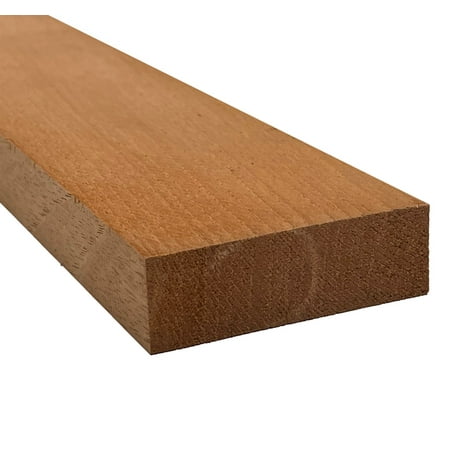 Spanish Cedar Electric/Bass Guitar Neck Blanks - 36" x 4-1/2" x 1" - Perfect Foundation for Creating Your Ideal Instrument