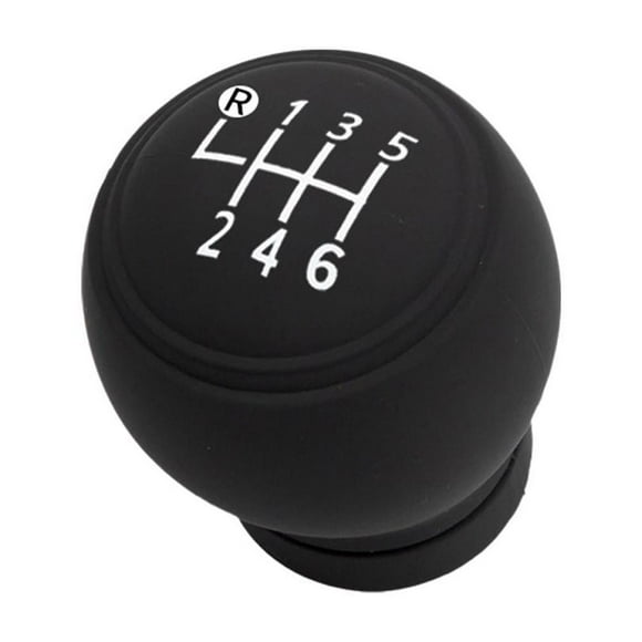 Silicone Shift Knob Protective Cover for Manual Transmission Cars, Anti-Slip Gear Lever Cover, Universal Black