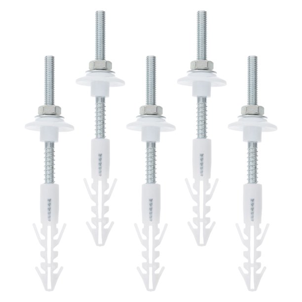 unbranded 5Jgo Kit Completo De Tornillos Para Fijación De Lavabo En Pared Con Resistente