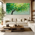 thumbnail image 6 of Large Tree of Life Canvas Wall Art, Abstract Canvas Prints Landscape Paintings, Oversized Pictures Artwork Nature Wall Decor for Living Room Bedroom Office, 6 of 7
