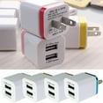 thumbnail image 3 of Leadingstar USB Double Wall Fast Charger Adapter 1A 2A 5V for Android / Galaxy / iPhone, 3 of 4