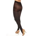thumbnail image 4 of HUE Womens Opaque Control Top Tights Style-4690, 4 of 4
