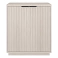 thumbnail image 6 of Evelyn&Zoe Modern/Contemporary 28" Wide Alder White Accent Cabinet, 6 of 7
