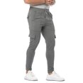thumbnail image 2 of Vedolay Mens Pants Mens Sweatpants Men Joggers Pants Fashion Men's Sport Color Bandage Casual Loose Sweatpants Drawstring Pant,B L, 2 of 5