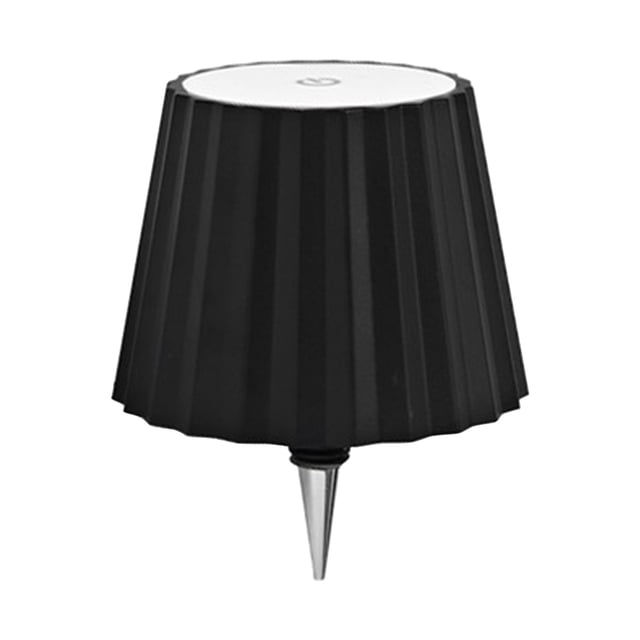 Wine Bottle Lights Striped Embedded Rechargeable USB C Three Color LED Light Lamp for Home Decor Ambiance Desk