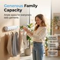 Close Line Drying Rack Retractable Multi-Line Clothesline, Heavy Duty Wall Mounted Multi Line ...