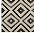 thumbnail image 4 of Modway Perplex  Geometric Diamond Trellis 5x8 Indoor and Outdoor Area Rug in Black and Beige, 4 of 7
