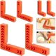 thumbnail image 1 of 6PCS 90 Degree Corner Clamps, Right Angle Clamp ,Square Clamps for Woodworking, 3" 4" 6, 1 of 5