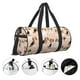 thumbnail image 3 of Fotbe Beagle Dog On Brown Bolsa Deportiva de Lona Plegable con Estampado, Bolsa de Gimnasio con Bolsillo Seco/Húmedo, Bolsa de Viaje Ultraligera de Gran Capacidad, 3 of 6