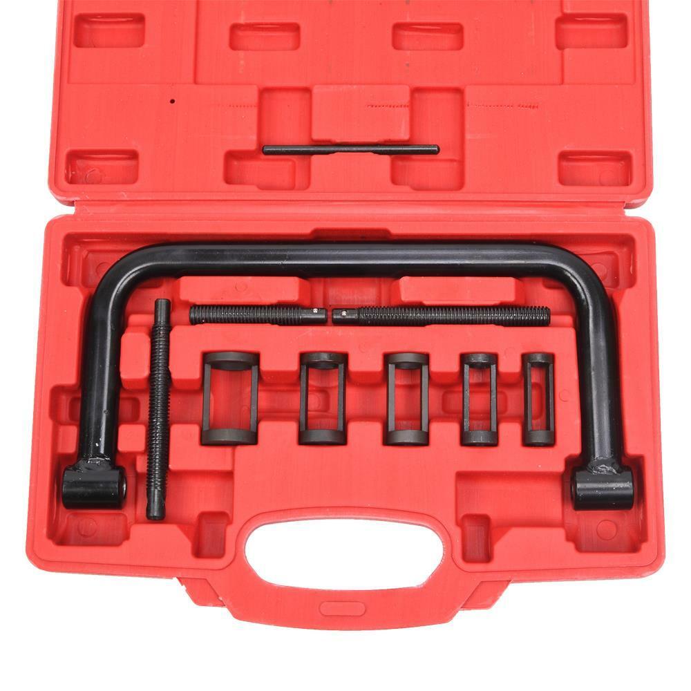 5 Sizes Valve Clamps Spring Compressor Pusher Tool Set Repair for Car