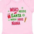 thumbnail image 4 of Inktastic Who Needs Santa when I Have Nana Boys or Girls Baby Bodysuit, 4 of 5