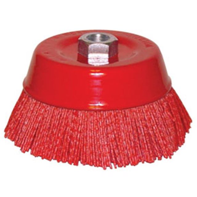 Nylon Cup Brush, Nylon Cup Brush 6 In.