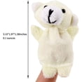 thumbnail image 3 of 16Pcs Finger Puppets Set,10 Animal Finger Puppets + 6 People Finger Family Members,Cloth Velvet Puppets for Kids,Finger Puppets for Toddlers,Educational,Story Time Toys, 3 of 7