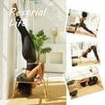 thumbnail image 7 of Yoga Headstand Bench Stand Chair for Home Gym - Wood Frame with PU Pads for Inversion Training and Balance, 7 of 7