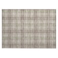 thumbnail image 2 of Addison Rugs Chantille Indoor/Outdoor Transitional Plaid Beige Washable Rectangle Rug, 1'8" x 2'6", 2 of 6
