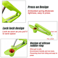 thumbnail image 3 of Cherry Pitter Olive Pitter Tool Core Stone Removal Green - Simple & Durable Heavy Duty Kitchen Gadget, 3 of 5