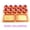 Orange Random, variant on Diamond Painting Storage Rack with 10 Bottle Slots & 2 Removable Trays, Diamond Art Bead Organizer Holder, DIY Craft Accessories for Diamond Painting
