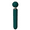 green, variant on Powerful head, personal stick style telescopic massager, quiet handheld electric back massager with 10 vibration modes, quiet waterproof - USB charging wireless massager accessory