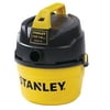 Stanley, 8100101A, 1.5 Peak HP 1 Gallon Portable Poly Wet Dry Vac with Wall-Mount Bracket