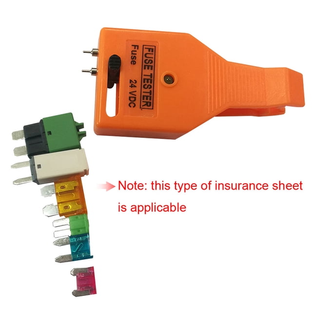 Neinkie Blade Type Light Automotive Car Auto Fuse Checker Tester Puller Removal Tool Blown Fuse In Fuse Box
