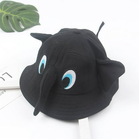 

Hunpta Hats For Kids Summer Children Baby Boys Girls Cartoon Bucket Hats Beach Sun Hat Caps