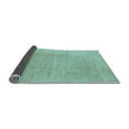 thumbnail image 2 of Ahgly Company Indoor Rectangle Abstract Light Blue Modern Area Rugs, 2' x 3', 2 of 4