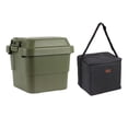 thumbnail image 1 of Bag Refrigerador Cajas térmicas aisladas para picnic Almuerzo Paseos en bote Bolsas Color Verde 30L Zulema enfriador aislado, 1 of 4