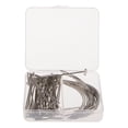 thumbnail image 1 of Set De Agujas Para Pelucas De 70 Piezas Juego De Agujas En Forma De T Para Acero Y Agujas En Forma De C Agujas De Tejer De Cabello Para Pelucas, Zulema Agujas curvas, 1 of 8