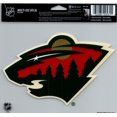 thumbnail image 1 of Minnesota Wild Multi-Use Decal Sticker 5"x6" NHL Clear Back, 1 of 2