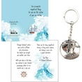 thumbnail image 6 of Smiling Wisdom - 20 Bulk Gifts - Employee Staff Team Appreciation Captain of Your Own Destiny - Mini Greeting Cards and Keepsake Ship Gift Sets - Men Women - 60 Pcs - Silver Ship, 6 of 8