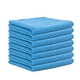 thumbnail image 1 of Microfiber dishcloths, kitchen and household dishcloths, scouring pads, car cleaning cloths, absorbent cleaning towels, 25*25cm (10-pack), Sky Blue, 1 of 1