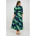thumbnail image 2 of 3Q Sleeve Knit Surplice Maxi Dress, 2 of 2