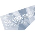 thumbnail image 3 of Collection Platinum-Plated Sterling Silver Infinite Elements Zirconia Leverback Earrings, 3 of 3
