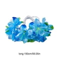 thumbnail image 3 of LED Fairy String Lights with Jasmine Flowers - Battery Operated Waterproof Decor for Weddings, Parties, Gardens, and Home - Romantic Warm Lighting for Indoor and Outdoor Use, 3 of 6