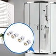 thumbnail image 4 of Jinsinto Shower Casters Wheel for Shower Door Sliding Casters Shower Door Rollers Brass Shower Enclosure Caster Door Wheel Door Pulleys Accessory Hardware Tool 4PCS, 4 of 4
