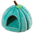 thumbnail image 1 of Pumpkin Cat Bed, Cute Pumpkin Shape Cat Cave, Puppy House for Cats Small Dogs, 1 of 7