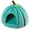 Green, variant on Pumpkin Cat Bed, Cute Pumpkin Shape Cat Cave, Puppy House for Cats Small Dogs